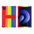 thumbnail image 2 of Étui pour Xiaomi Pad 6 5 Pro 12.4 Pad 4 Plus Tablette Protection Enfants Funda Couverture Antichoc Support Étui en Silicone Souple Rose Rouge Xiaomi Mi Pad 4, 2 of 6