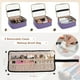 thumbnail image 3 of Estuche de maquillaje enrollable LUXJA con 3 bolsas y 1 bolsa para brochas, color morado, 3 of 8