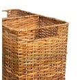 thumbnail image 6 of BIRDROCK HOME Stair Basket for Staircases | Wicker Woven Storage Bin for Stairs | Natural Brown Organizer Baskets | Cut Out Handles | Reduce Clutter, 6 of 9