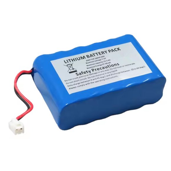 13.2Ah 7.4v 13200mAh 97.68wh 2S6P battery for LED light stage lighting Power tools