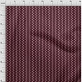 thumbnail image 3 of oneOone Cotton Cambric Fabric Chevron Geometric Printed Fabric 1 Yard 56 Inch Wide, 3 of 4