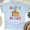 Light Blue, variant on Women's Funny Math Graphic Tee, Happy Pi Day Shirt with Pie Slice Design, White, Size S