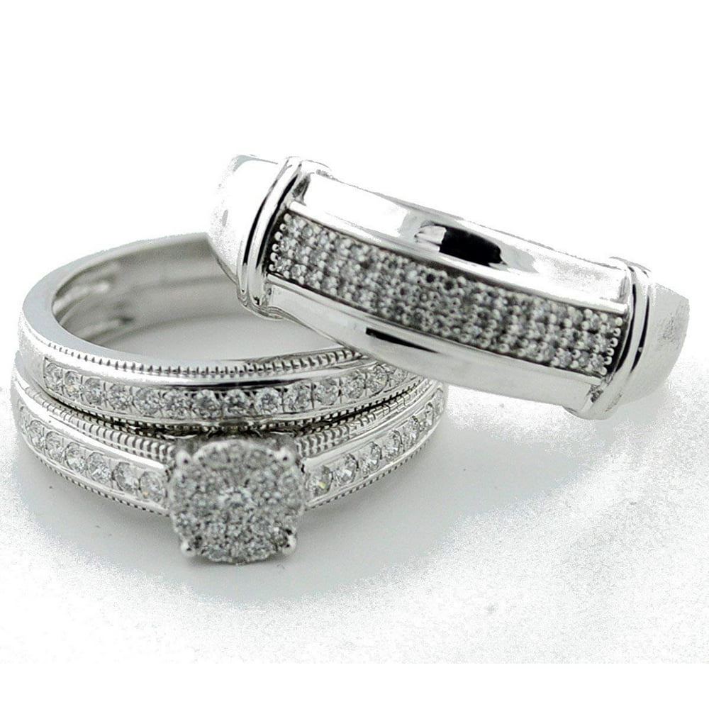 Midwest Jewellery Midwest Jewellery White Gold and Diamond Wedding