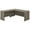 Hickory, variant on Studio C 72W x 30D L Shaped Desk in Modern Hickory - Engineered Wood