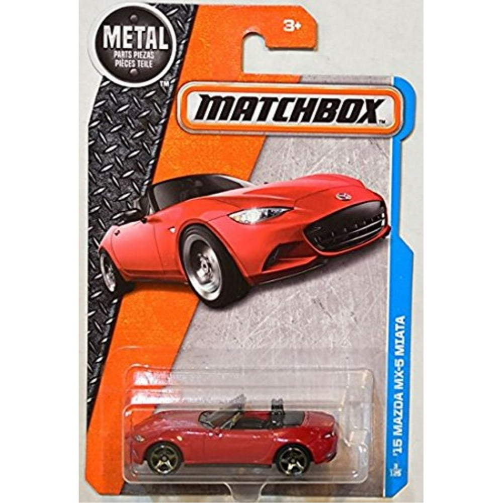 matchbox 2016 mbx adventure city series '15 mazda mx-5 miata 1:64 scale collectible die cast