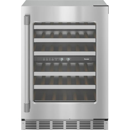 Thermador T24uw925r Professional 24  Wide 41 Bottle Capacity Built-In Wine Cooler -
