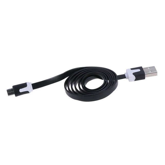 Miangastore Usb Charging Lead Tpe Black For Micro Usb Devices 1Pack 39.4x0.55x0.24in