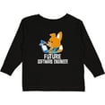 thumbnail image 3 of Inktastic Future Software Engineer Boys or Girls Long Sleeve Toddler T-Shirt, 3 of 5