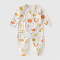thumbnail image 2 of CAUYDY 3 6 9 12 18 24 Months Newborn Boy Coming Home Outfits Baby Sleepers Preemie Clothing Long Sleeve Bodysuit Fall Winter Infant Boys Pajamas Romper Multicolour for Sizes 1-3 Months, 2 of 8