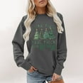thumbnail image 4 of I Like Them Real Thick And Sprucey Christmas Sweatshirts for Women Long Sleeve Crewneck Funny Graphic Sweatshirt Pullover Top, 4 of 5