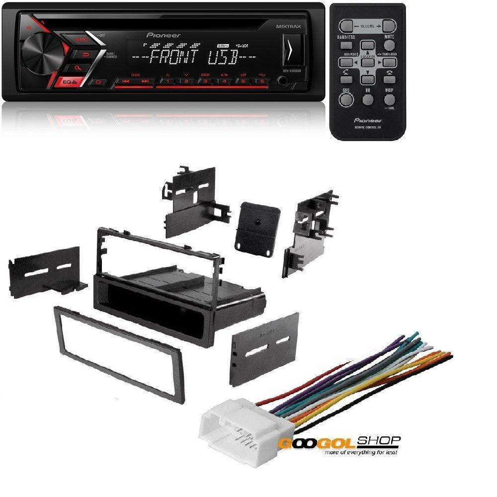 Pioneer Single DIN CD MP3 Player For Android MIXTRAX USB AUX W/ Car