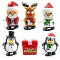 thumbnail image 1 of A Wind Up Toy Assortment 9 Pack Christmas Character Toys With Different Actions For Party Favors Stocking Stuffers 0.25 Lbs, 1 of 8