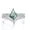 Moss Agate - Ring Set, variant on Natural Moss Agate Ring for Women 925 Sterling Silver Green Agate Engagement Ring Kite Cut Promise Wedding Ring Set for Mother Mother's Day Gifts-MN6