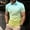 Yellow(2025), variant on Yiliang Mens Assorted Color Airy Comfortable Top Beefy Muscle Ombre Polo Shirt for Summer Season