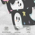 thumbnail image 5 of Yayeee 100% Cotton Hand Towels for Bathroom 16" x 28" Kitchen Towel, White Halloween Ghost, 5 of 7