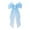 Sky Blue, variant on Elegant French Knot Headband - Satin-like Bow, for Women Girls Formal Casual Hair Decoration