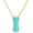 Blue I, variant on Bubble Letter Necklace for Women,14K Gold Plated Enamel Colorful Balloon Initial Pendant Box Chain Necklace, Dainty Jewelry Gift