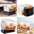 thumbnail image 2 of Suhoaziia Toaster&nbsp;Cover 2-Slice for Appliance Decoration,Foldable Fall Pumpkin Pinecone Hedgehog Wide Slot Kitchen Dust Cover,Anti Dirty Thanksgiving Maple Leaf Toaster Bag, 2 of 6