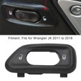 thumbnail image 3 of Door Lock Switch Bezel Trim ForJK 2011-2018, Enhanced , Premium Material, Perfect Fit, 3 of 8