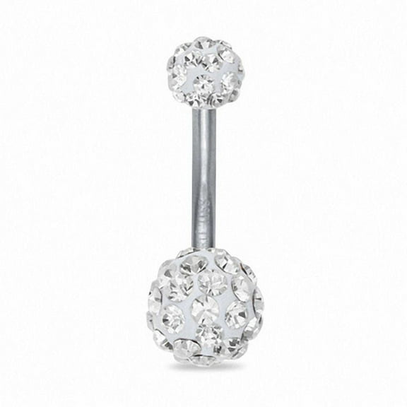 Basic Belly Ring Ferido 16G (1.2MM) #108 (Clear Iridescent) (B2/5/108)