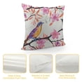 thumbnail image 4 of Leisuo Throw Pillow Covers Pillow Cases Square Decorative Pillow Covers Soft Cushion Covers for Couch Sofa Bed Home Farmhouse Living Room Decoration Pillowcases White, 4 of 5
