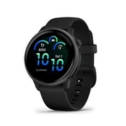 Garmin vívoactive 6, Health and Fitness GPS Smartwatch, AMOLED Display, Up To 11 Days Of Battery, Slate with Black Band