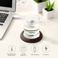 thumbnail image 3 of AMERTEER Coffee Mug Warmer for Desk Coffee Cup Warmer for Desk Office Home Electric Beverage Warmer Plate for Coffee Tea Milk Cocoa, 3 of 10