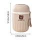 thumbnail image 3 of Termo aislado ZJT250126090 | Vaso térmico de doble capa de pequeña capacidad | Botella de agua de gel de sílice a prueba de fugas para estudiantes, hombres y mujeres | Taza portátil para viajes,, 3 of 5