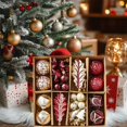 thumbnail image 6 of 40PC Christmas Balls Ornaments Xmas Tree Hanging Balls for Holiday Party Wedding Decoration, Shatterproof Tree Ornaments for Home and Event Display,2.4 Inch, 6 of 9