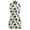 Black and Gray, variant on lnmuld Girls Camo Flag Print Half-Zip Sleeveless Tennis Dress Size:10-11 Years