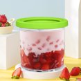 thumbnail image 3 of Copa De Pintas De Helado Taza de pintas de helado con tapa Tarro de helado a prueba de fugas Accesorios de cocina (J) Ndcxsfigh Libre de BPA, 3 of 7