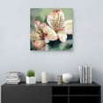 thumbnail image 4 of Tropical Lily Square by Studio Arts Canvas Art Print, 1.5" x 30", 4 of 4