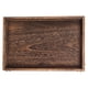 thumbnail image 2 of Bandeja de madera rústica para servir, bandejas rectangulares para comida para , bandeja práctica para sofá, multiusos 36X24X4cm, 2 of 9