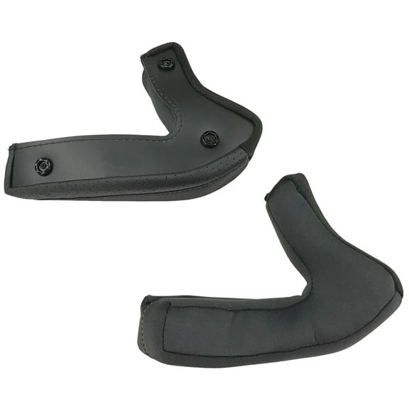 Z1R Road Maxx Helmet Replacement Cheek Pads Black MD