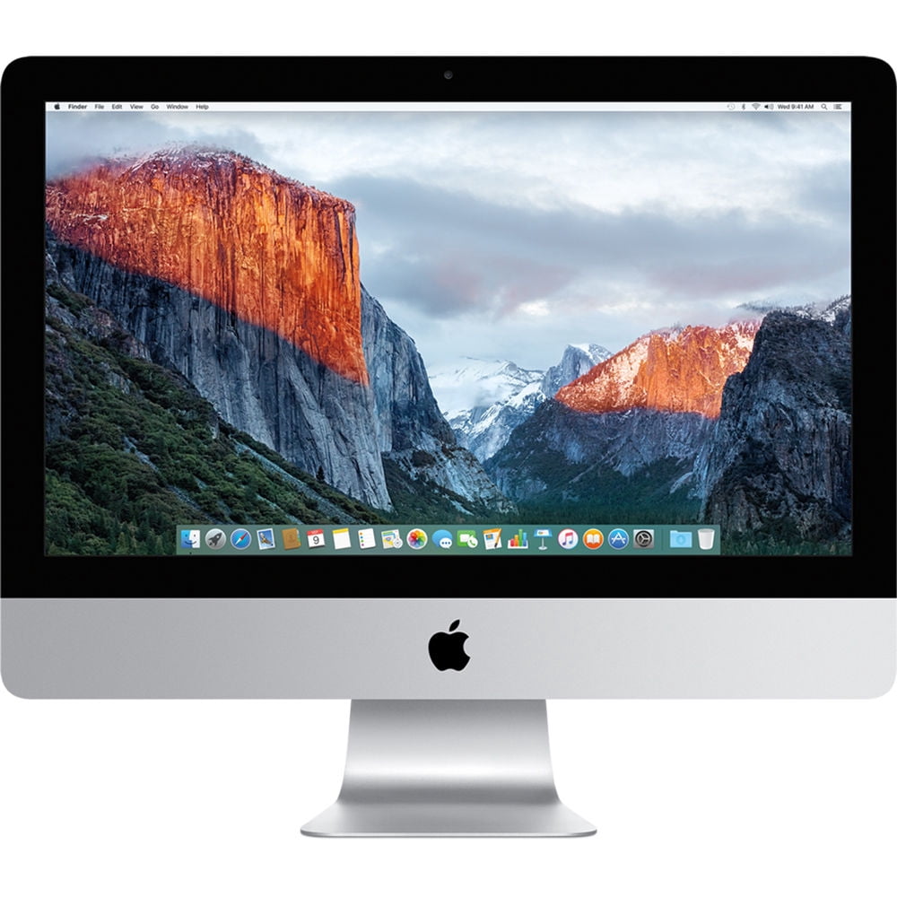 Apple iMac MK442LL/A 21.5" All-in-One Desktop Computer, Intel Core i5, 8GB RAM, 1TB, Silver, 1