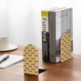 thumbnail image 5 of Sikiie Dachshund Dog Puppy Bookends 1 Pair, Wood Bookends for Shelves, Book Ends for Shelves, Book Shelf Holder for Home Office, 5 of 7