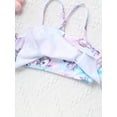 thumbnail image 5 of YONGHS Kids Girls Bikini Suit Swimwear Spaghetti Straps Vest Top with Bottom Set  2-10 Pink 4, 5 of 5
