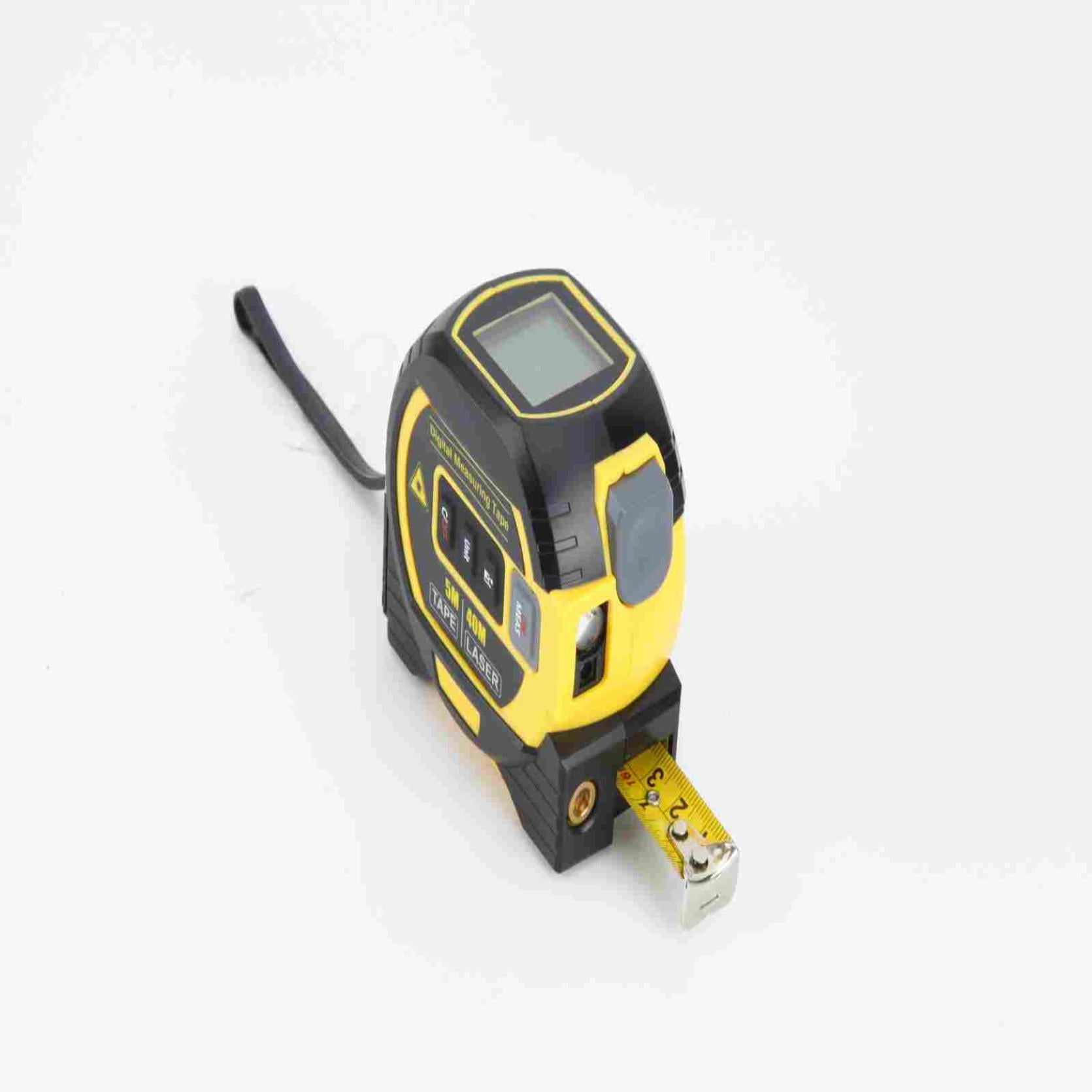 3-In-1 Laser Measuring Tape, Digital Laser Tape Measure with LCD Display, Store 20 Sets of Data, 16-197 Ft Almighty Tools Tape Measure for DIY & Construction