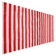 thumbnail image 2 of Mantel de circo a rayas, reutilizable, de plástico, para decoración de fiestas de carnaval, rectangular, para fiestas de carnaval, 2 of 6