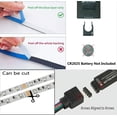 thumbnail image 5 of Tira de luces LED de 5 V, USB, Wifi, RGB, cinta de 10 metros, cinta de luces LED para decoración de habitaciones de jugadores, iluminación navideña, accesorios para juegos, 5 of 5