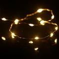 thumbnail image 4 of Cadena de luces LED de colores decorativas con forma de ramo de pastel y caja de regalo, cadena de luces con batería AG13, caja blanca pequeña, luz ajustable de 3 velocidades, 4 of 6