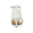 thumbnail image 3 of BLISSFUL STEP Women's Glitter Ankle Strap Stiletto Heel Sandals, 3 of 8