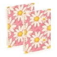 thumbnail image 6 of Floral Daisy Spiral Journal Notebook College Ruled Notebook 8.3" x 5.7" A5 Lined Thick Paper Page, 6 of 6