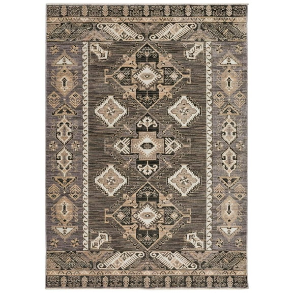 Odessa OD10 Pewter 7'10" x 10' Rug