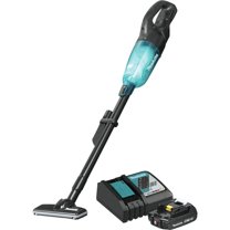 Makita XLC03R1BX4 18V LXT Lithium-ion Compact Brushless Cordless Vacuum Kit, Trigger with Lock (2 Ah)