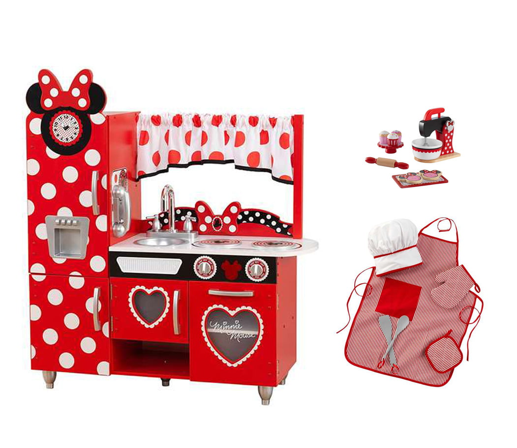 Disney® Jr Minnie Mouse Baking /& Treats Set Red by KidKraft