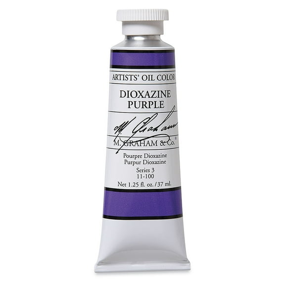 M. Graham Artists' Oil Color - Dioxazine Purple, 37 ml tube