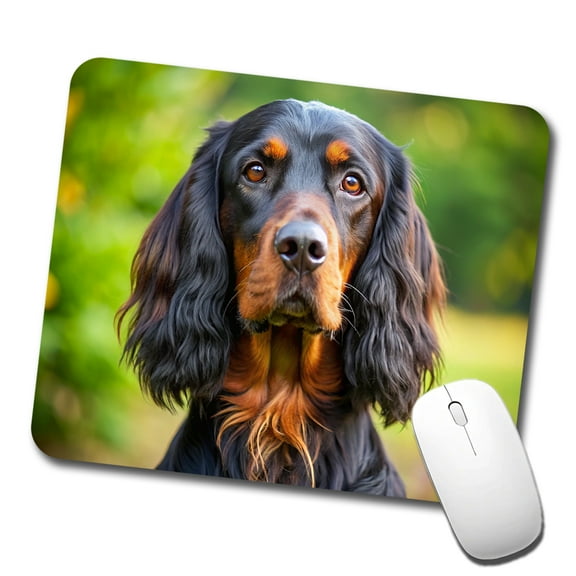 Gordon Setter Dog Photo Mouse Pad Low Profile Gaming Mat