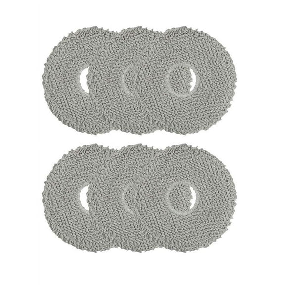 6Pcs Mop Cloth For Q Revo/For Qrevo Maxv/For Qrevo S/For Qrevo Pro Robot Vacuum