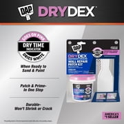 DAP DryDex 8 oz Pink/White Dry Time Indicator Spackling Plaster Patch Kit All Purpose